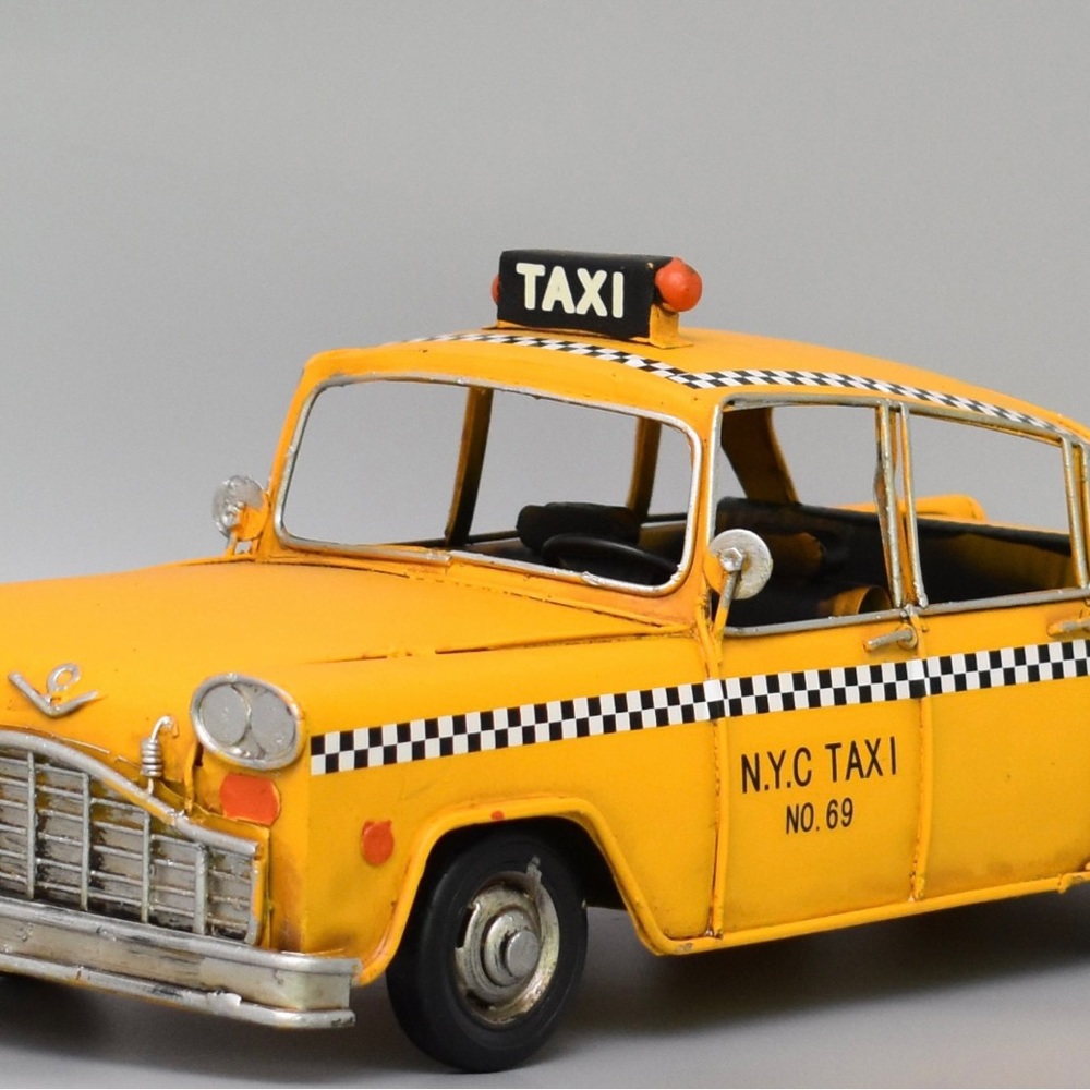 Vintage Yellow Cab